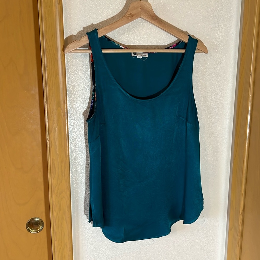 Teal Anthropologie blouse - medium